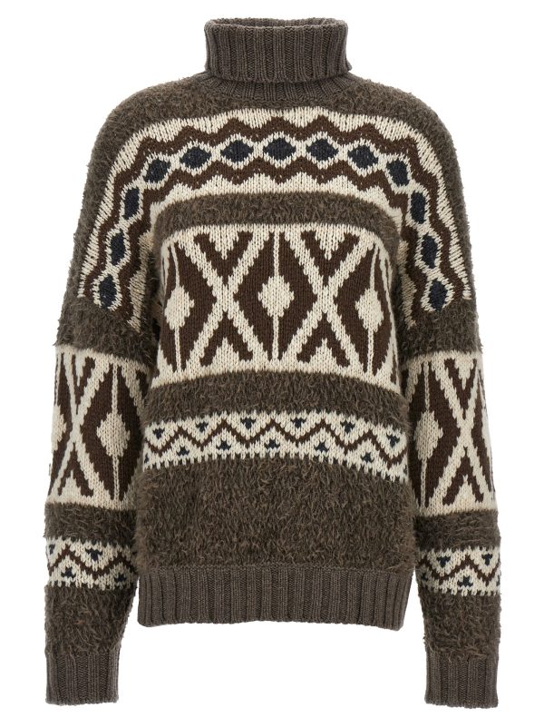 Jacquard sweater