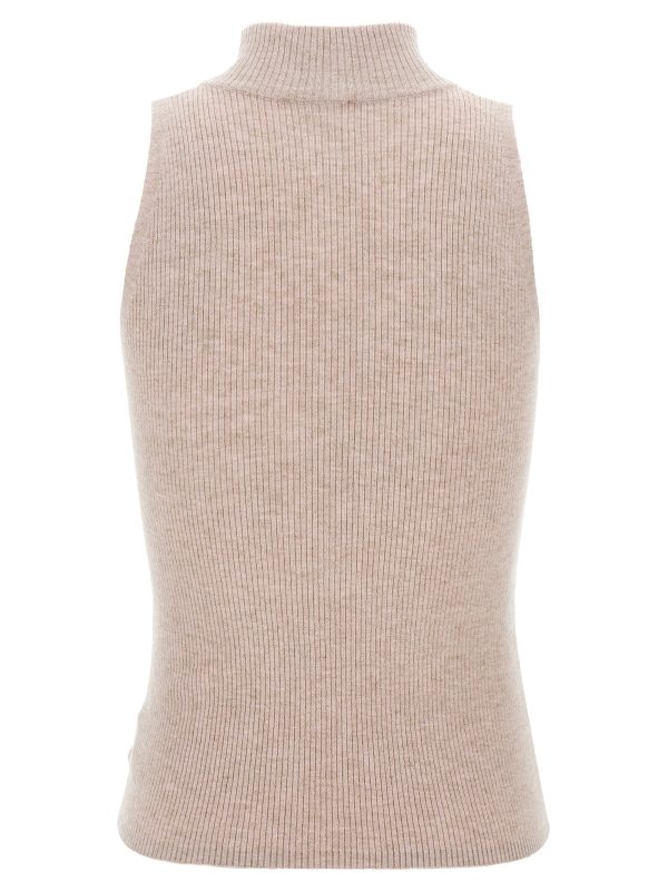 Glitter ribbed vest - immagine 2