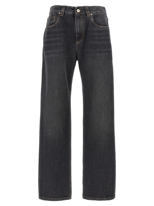 Wide leg jeans