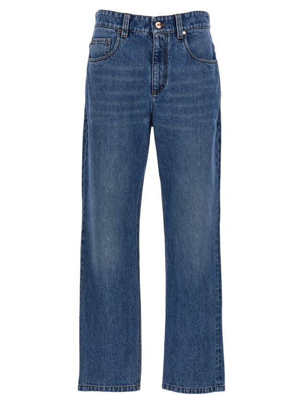 'Monile' denim jeans