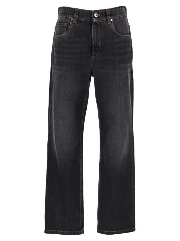 'Monile' denim jeans