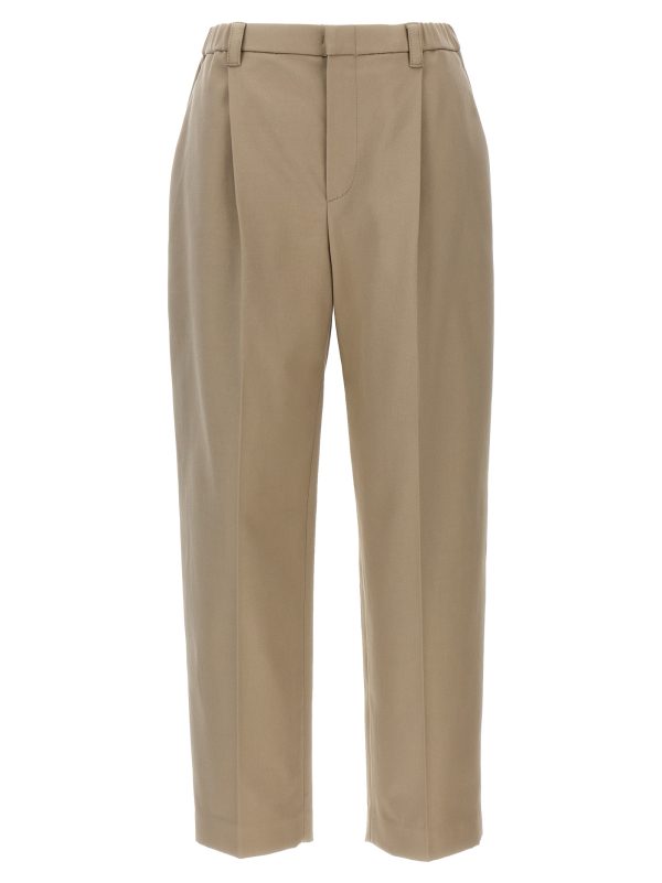 Front pleat pants