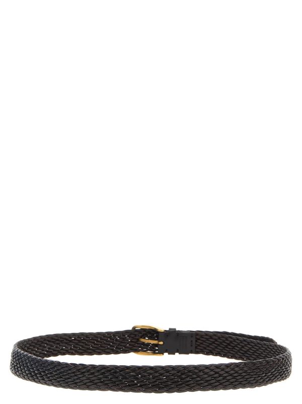 Braided leather belt - immagine 2