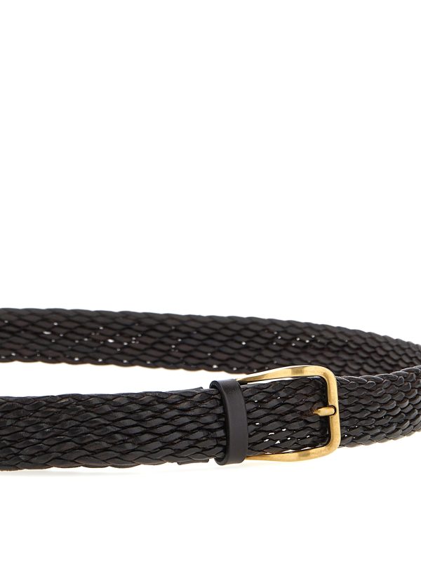 Braided leather belt - immagine 3