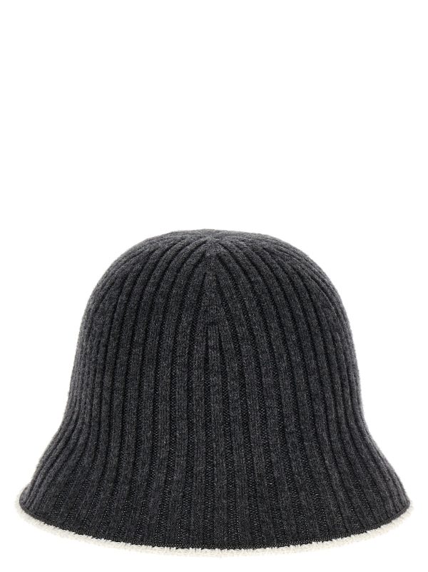 Ribbed knit bucket hat - immagine 2