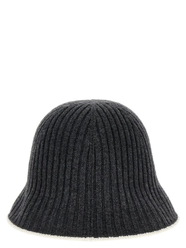 Ribbed knit bucket hat - immagine 3