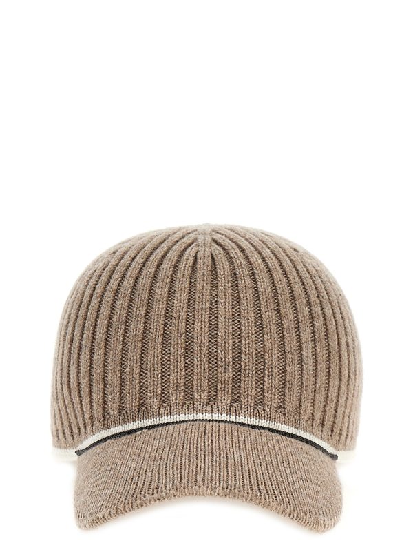 Ribbed knit hat