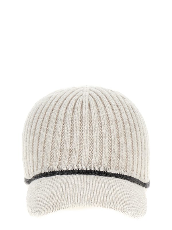 Ribbed knit hat