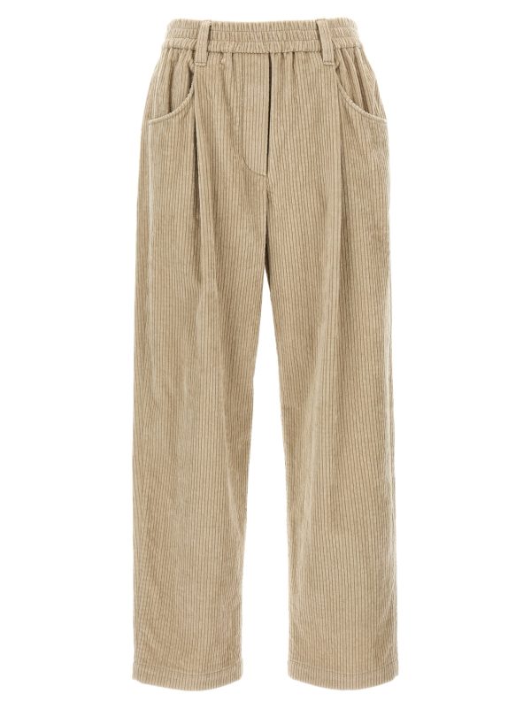 Corduroy trousers