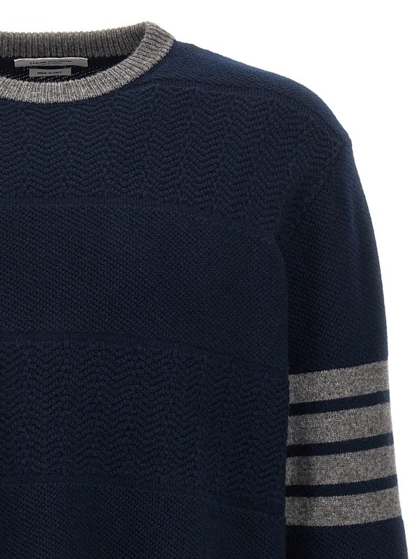 'Textured Rugby Stripe' sweater - immagine 3