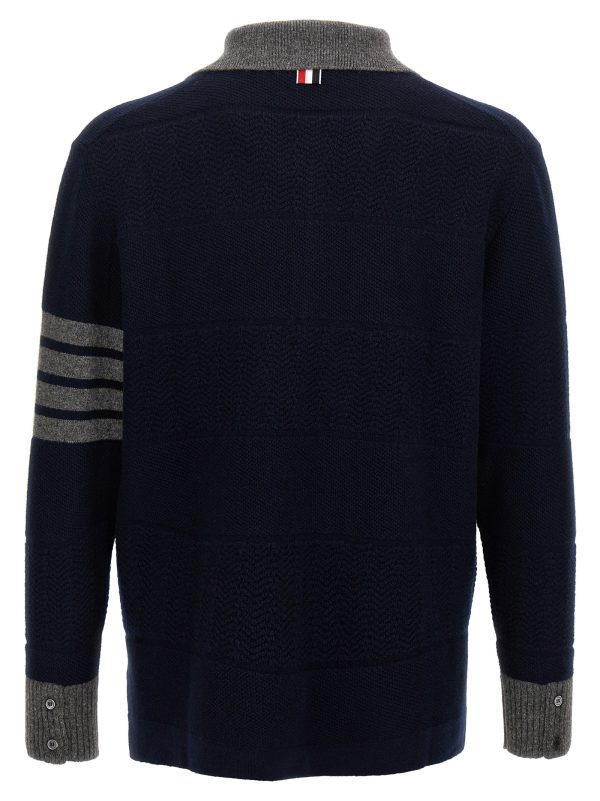 'Textured Rugby Stripe' sweater - immagine 2