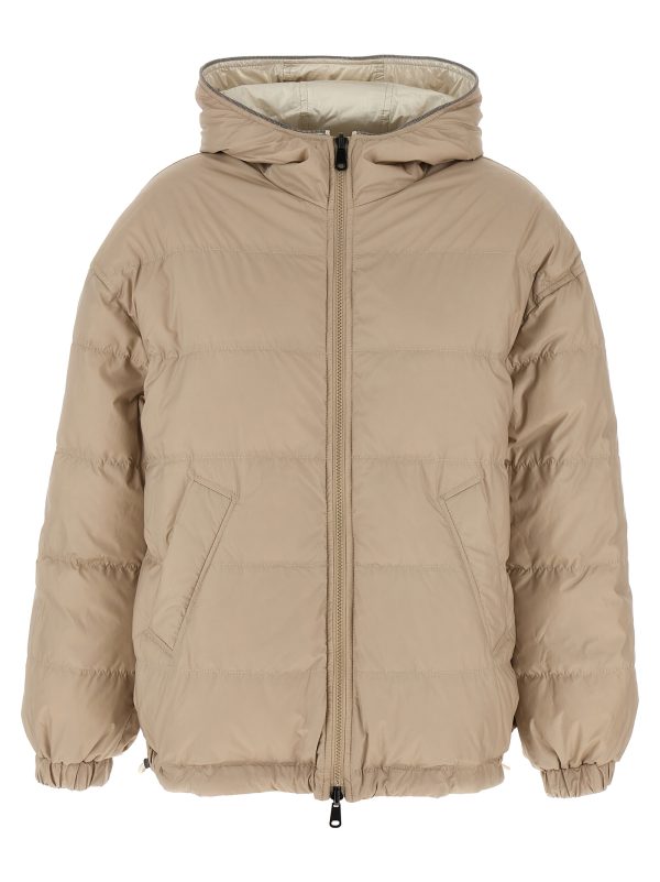 Laminated reversible down jacket - immagine 2