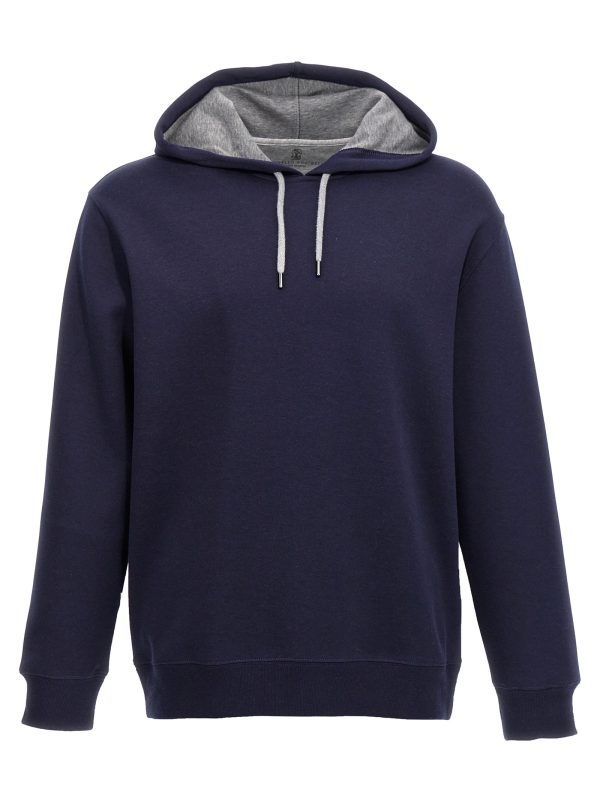 Cotton blend hoodie