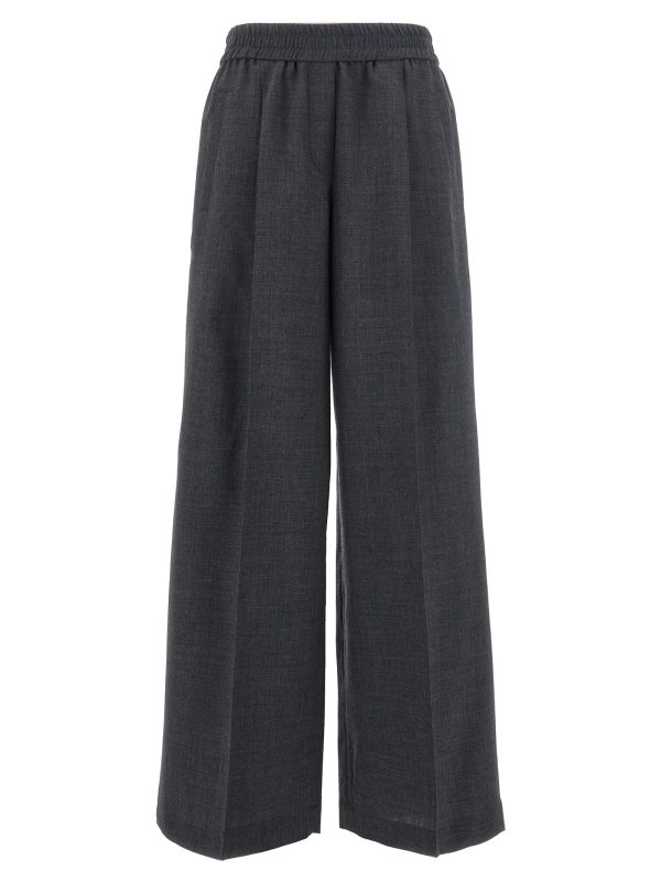 Pin tuck trousers