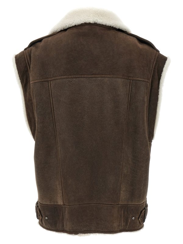 Shearling vest - immagine 2