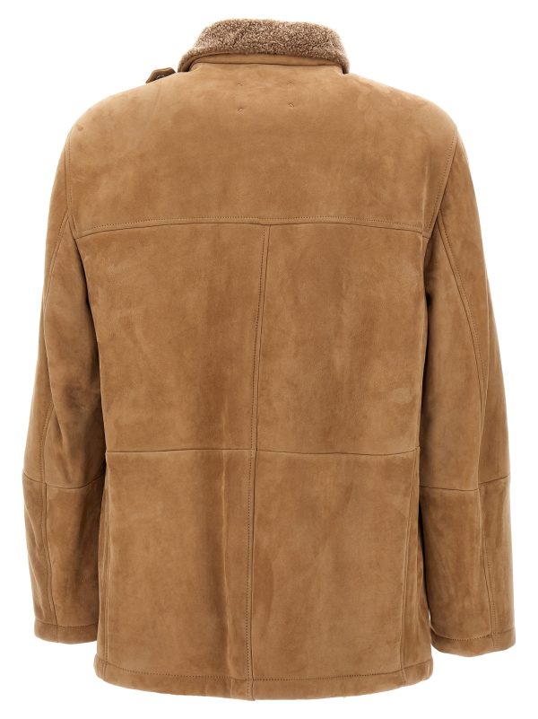 Single-breasted sheepskin jacket - immagine 2