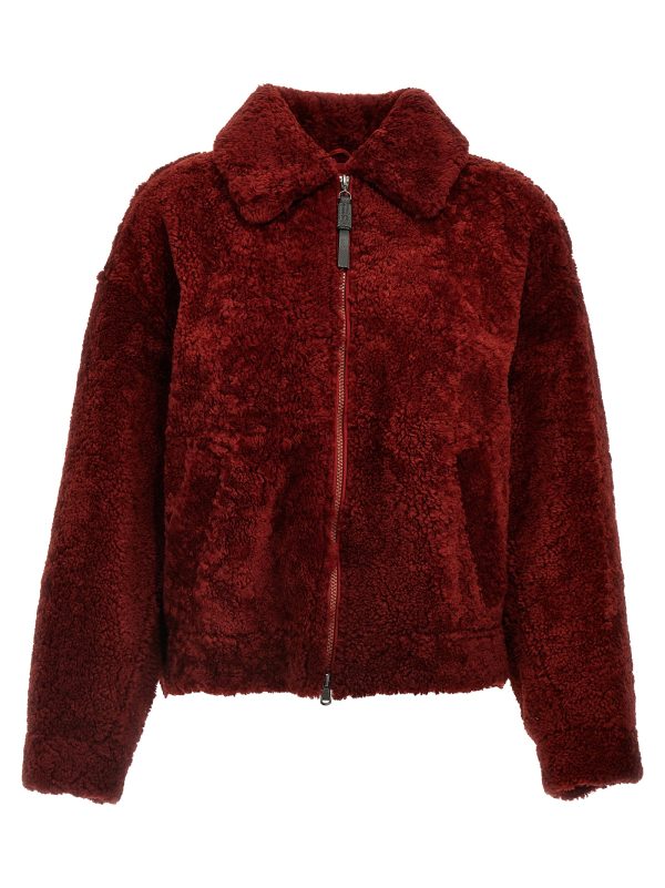 'Monile' sheepskin jacket