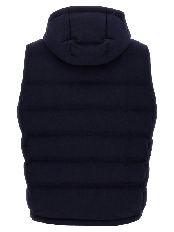 Padded wool vest - immagine 2