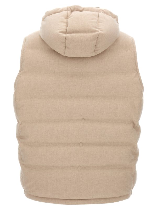 Padded wool vest - immagine 2