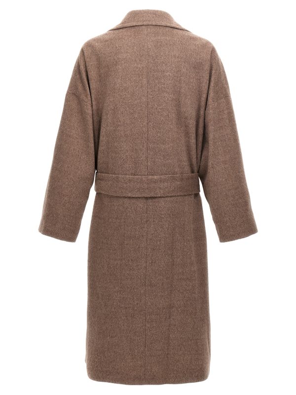 Single-breasted wool coat - immagine 2