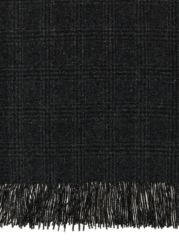 Lurex check scarf - immagine 2