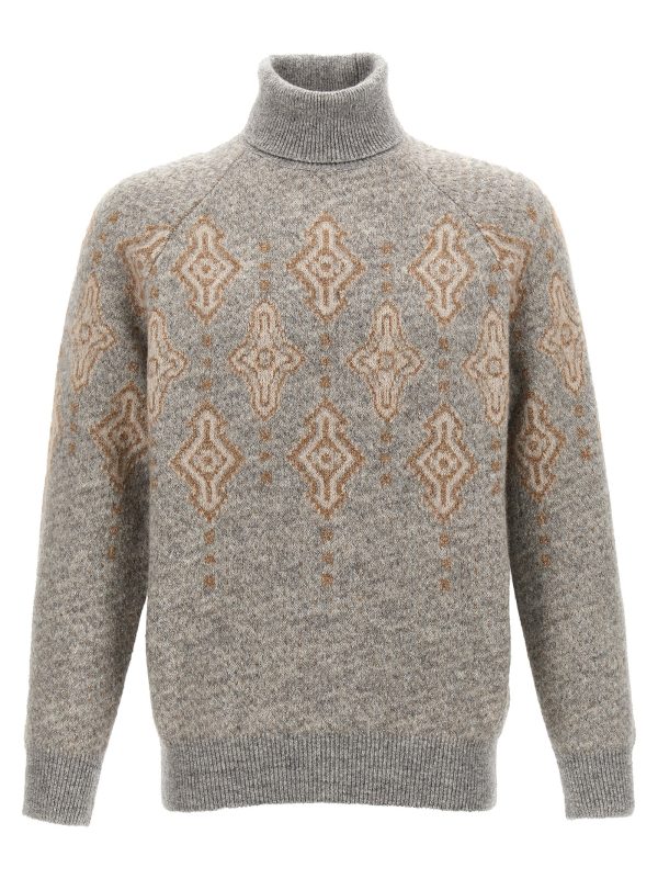 Jacquard sweater