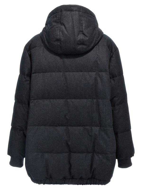 Padded wool down jacket - immagine 2