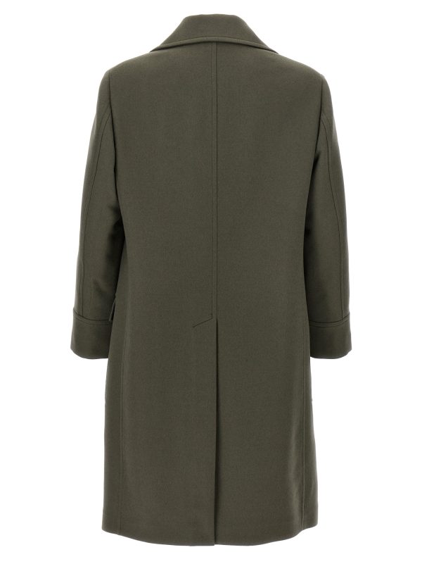 Double-breasted long coat - immagine 2