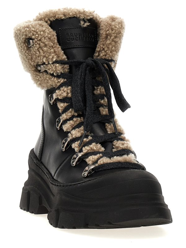 Sheepskin ankle boots - immagine 2