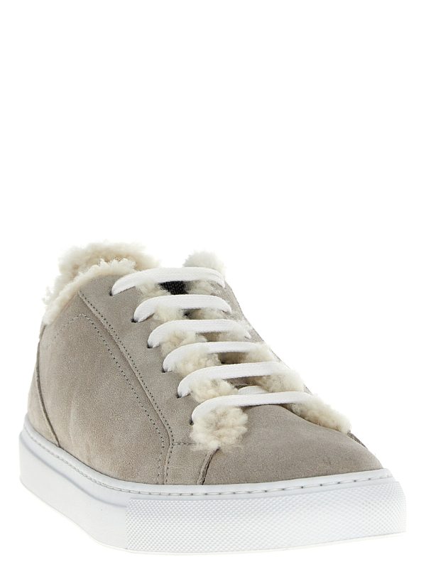 Suede fur sneakers - immagine 2