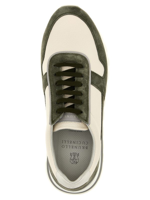 Suede leather sneakers - immagine 4