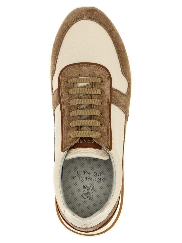 Suede leather sneakers - immagine 4