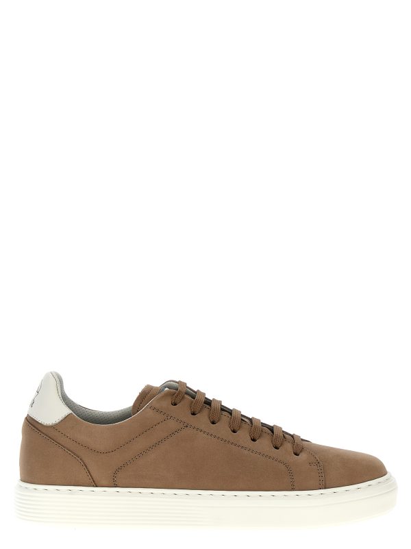 Suede sneakers