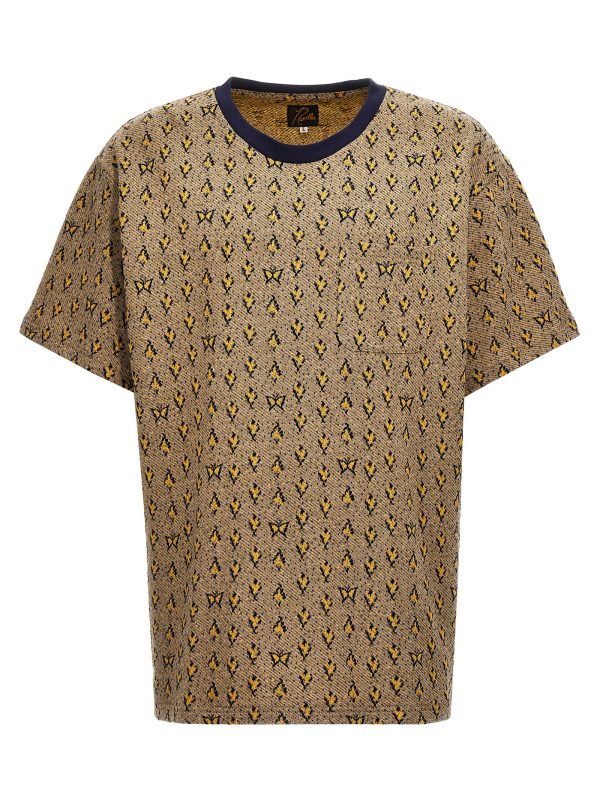 Jacquard patterned T-shirt