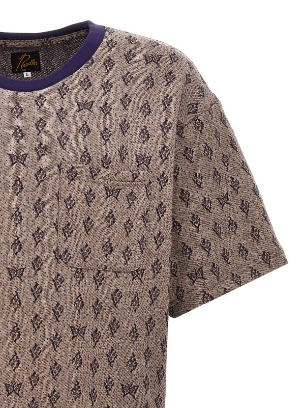 Jacquard patterned T-shirt - immagine 3