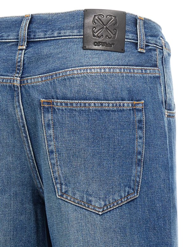 Logo embroidery jeans - immagine 4