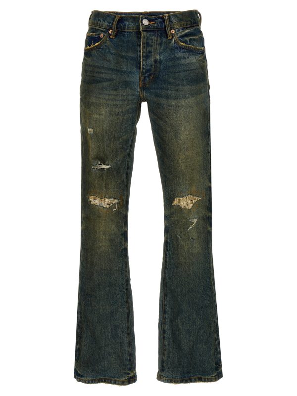 'Flared vintage afterglow' jeans