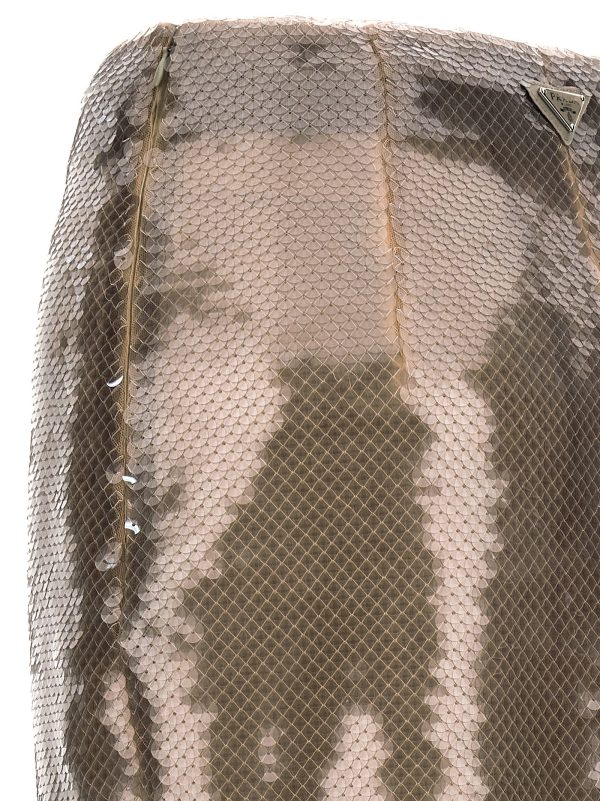 Sequin midi skirt - immagine 4