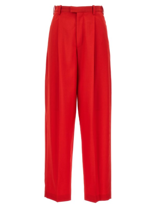 Front pleat pants