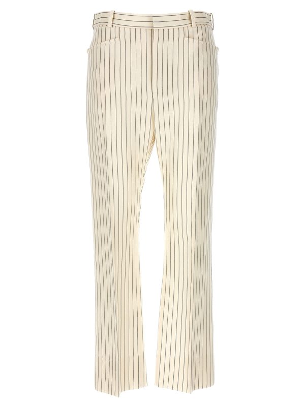 Pinstripe pants