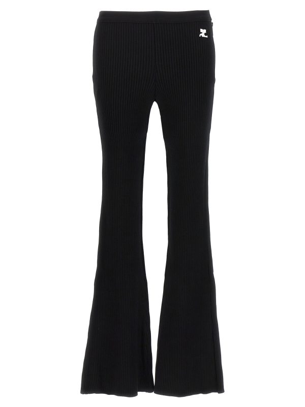 'Reedition rib knit' pants