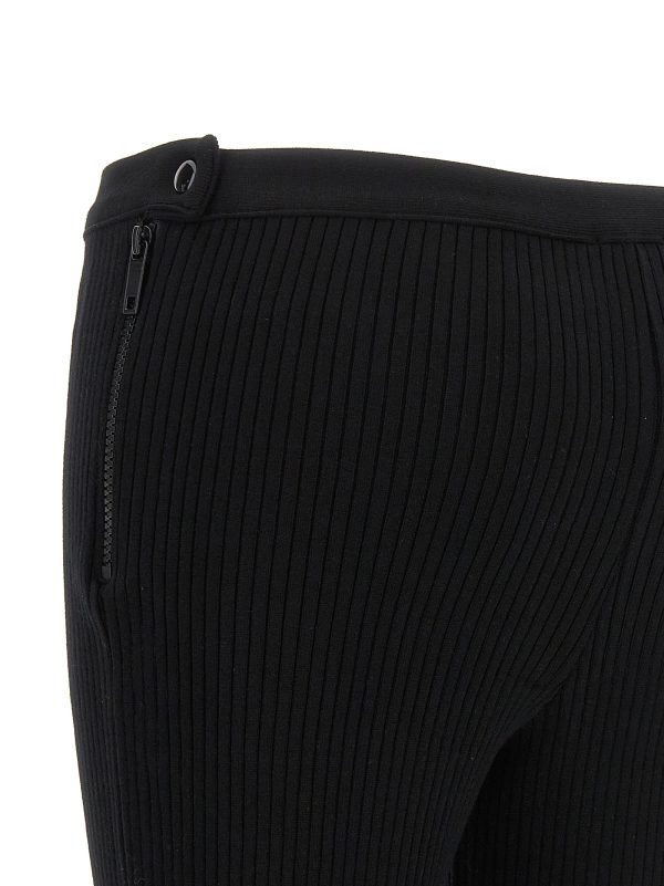 'Reedition rib knit' pants - immagine 4