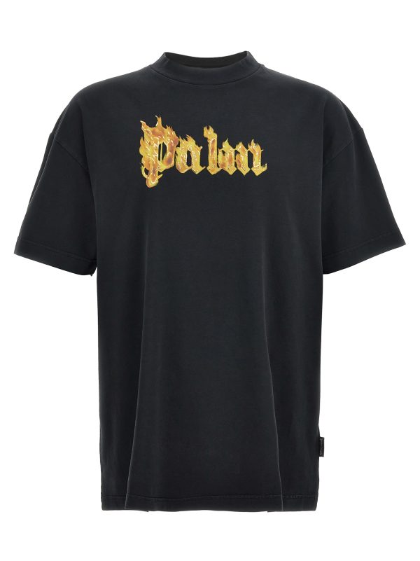 'Burning Logo' T-shirt