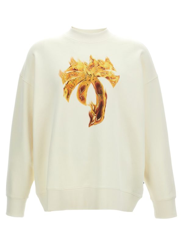 'Burning Palm' sweatshirt