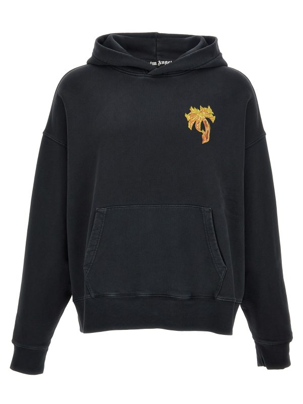 'Burning Palm' hoodie