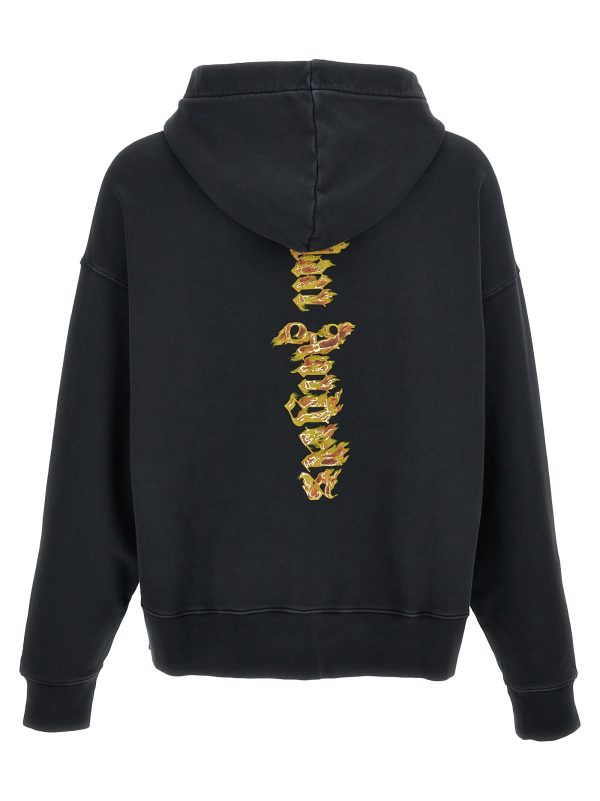 'Burning Palm' hoodie - immagine 2