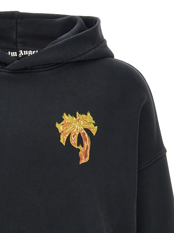 'Burning Palm' hoodie - immagine 3