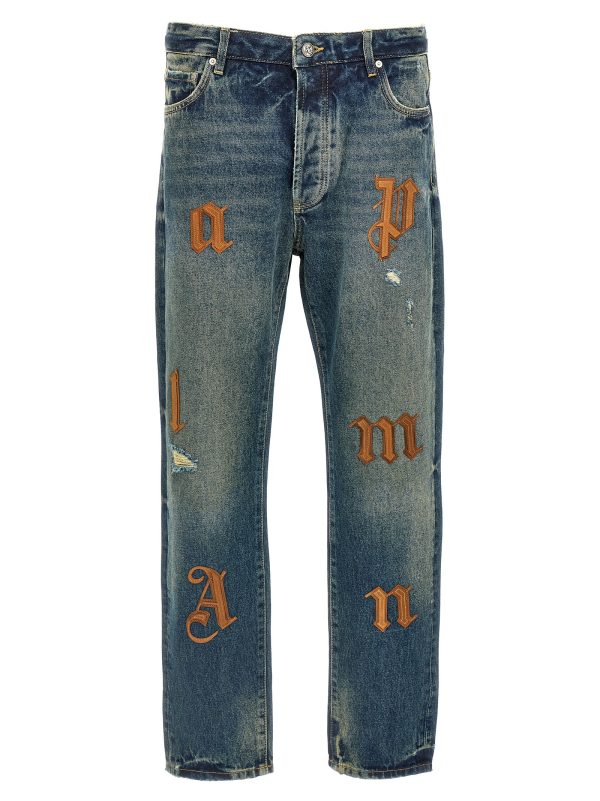 'Patch Logo' jeans