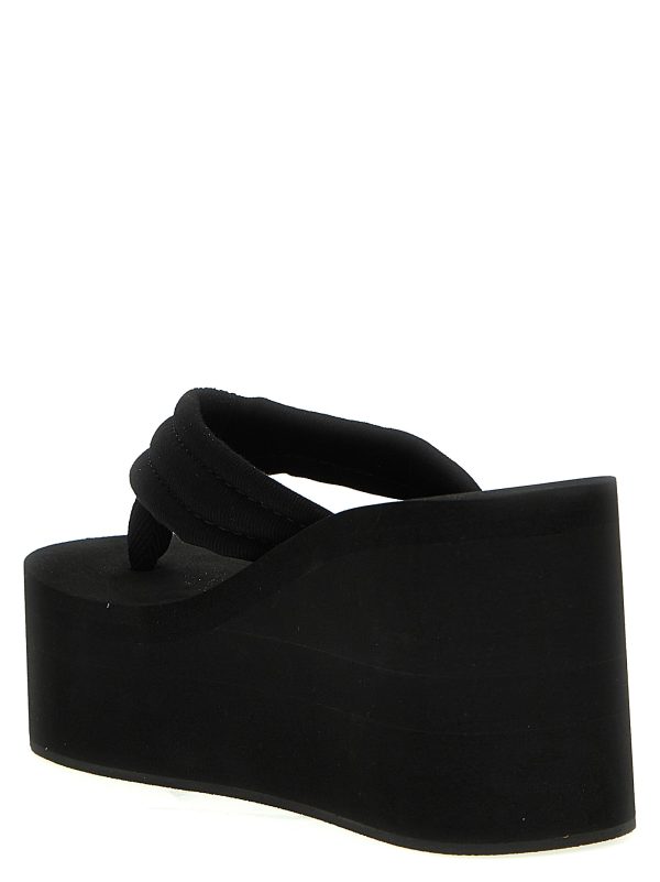 'Branded Wedge' sandals - immagine 3