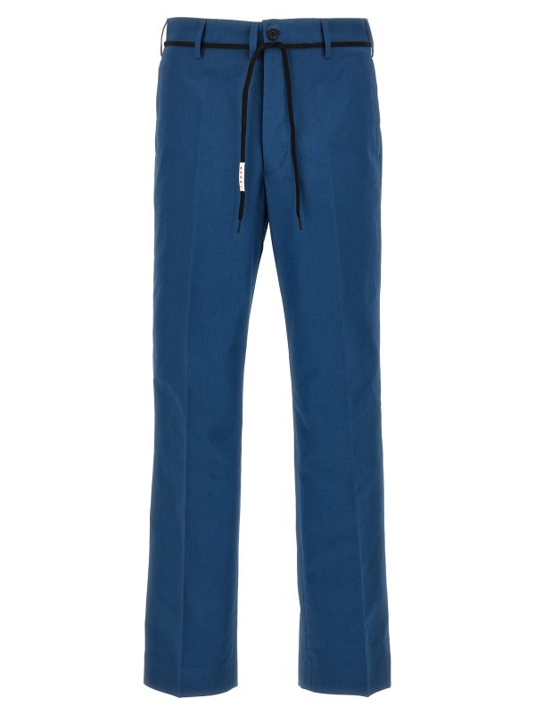 Gabardine trousers